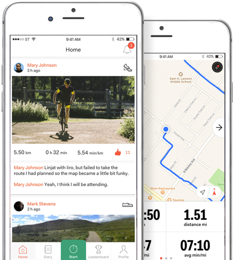 best app for cycling and running